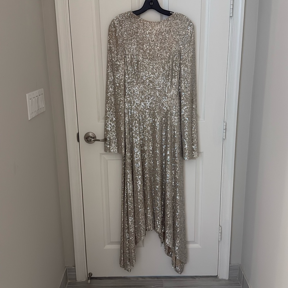 Sequin Galvan gown